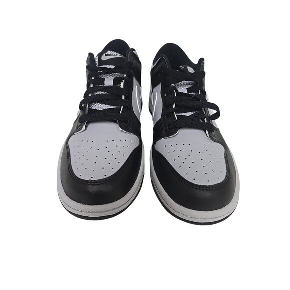 Nike Dunk Low Big Kids Basketball Shoe (HQ3810-001, Black/Wolf Grey) Size 5.5Y - Picture 5 of 8